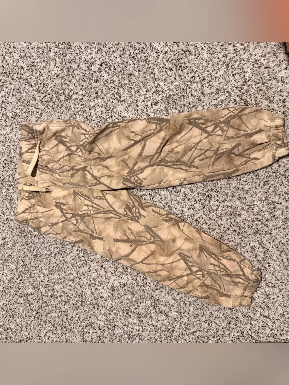 Old Navy Tan & Brown Camo Jogger Pants